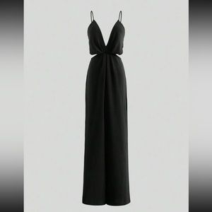 Cut out waste cami Jumpsuit